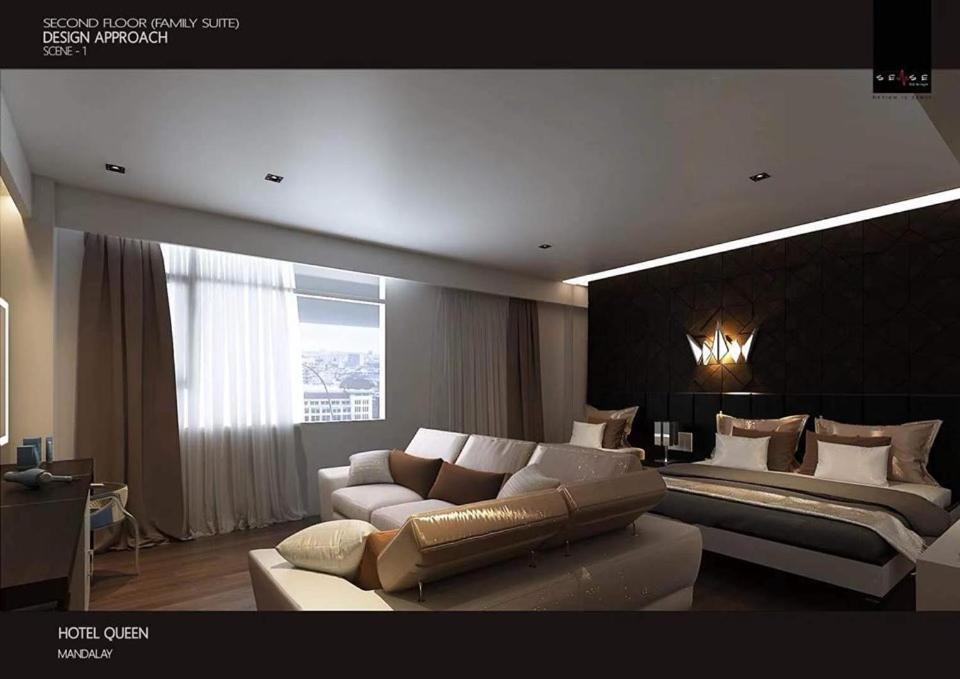 Hotel Queen Mandalaj Kültér fotó